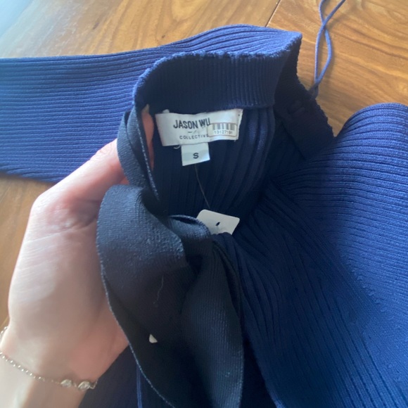 Jason Wu Off The Shoulder Top with Back Tie - Picture 5 of 5